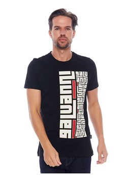 Galvanni T-shirt w kolorze czarnym ze sklepu Limango Polska w kategorii T-shirty męskie - zdjęcie 173712055