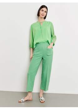 Gerry Weber Spodnie w kolorze zielonym ze sklepu Limango Polska w kategorii Spodnie damskie - zdjęcie 173712309