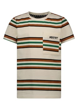 Moodstreet Koszulka w kolorze beżowym ze wzorem ze sklepu Limango Polska w kategorii T-shirty chłopięce - zdjęcie 173712345