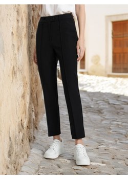 Sinsay - Spodnie eleganckie - czarny ze sklepu Sinsay w kategorii Spodnie damskie - zdjęcie 173713749
