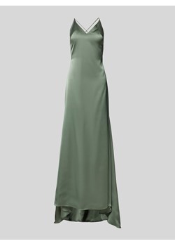 Sukienka wieczorowa z dekoltem w serek ze sklepu Peek&Cloppenburg  w kategorii Sukienki - zdjęcie 173714786