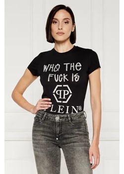 Philipp Plein T-shirt | Slim Fit ze sklepu Gomez Fashion Store w kategorii Bluzki damskie - zdjęcie 173714937