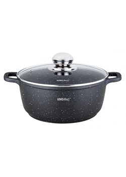 Garnek na indukcję żaroodporny z pokrywą 3,3L H4-P99 ze sklepu Edinos.pl w kategorii Garnki - zdjęcie 173715925