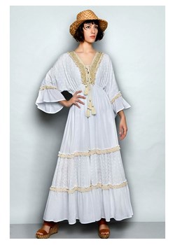 Tarifa Sukienka w kolorze kremowo-białym ze sklepu Limango Polska w kategorii Sukienki - zdjęcie 173716477