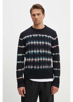 PS Paul Smith sweter bawełniany kolor czarny lekki M2R.960Y.N22151 ze sklepu ANSWEAR.com w kategorii Swetry męskie - zdjęcie 173717625