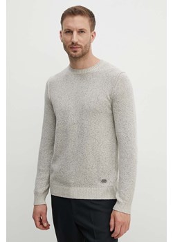 Joop! sweter męski kolor beżowy  30042397 ze sklepu ANSWEAR.com w kategorii Swetry męskie - zdjęcie 173717635