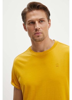G-Star Raw t-shirt bawełniany x Sofi Tukker męski kolor żółty gładki ze sklepu ANSWEAR.com w kategorii T-shirty męskie - zdjęcie 173717808