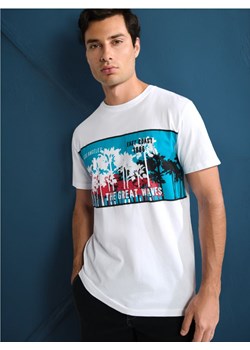 Sinsay - Koszulka - biały ze sklepu Sinsay w kategorii T-shirty męskie - zdjęcie 173720099