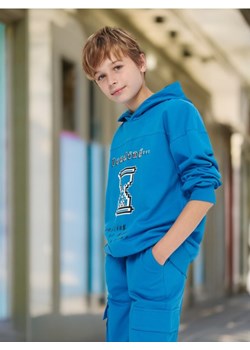 Sinsay - Bluza z kapturem - niebieski ze sklepu Sinsay w kategorii Bluzy chłopięce - zdjęcie 173720136