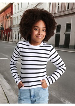 Sinsay - Koszulka z długimi rękawami - biały ze sklepu Sinsay w kategorii Bluzki dziewczęce - zdjęcie 173720148