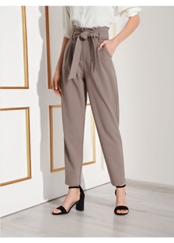 Sinsay - Spodnie eleganckie - brązowy ze sklepu Sinsay w kategorii Spodnie damskie - zdjęcie 173720487