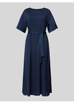 Sukienka midi z wiązanym paskiem model ‘JORDAN’ ze sklepu Peek&Cloppenburg  w kategorii Sukienki - zdjęcie 173721667