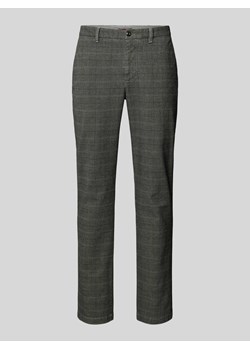 Spodnie materiałowe z kieszeniami z tyłu model ‘DENTON’ ze sklepu Peek&Cloppenburg  w kategorii Spodnie męskie - zdjęcie 173721706
