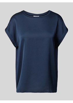 T-shirt z przeszytymi zakładkami na rękawach model ‘VIELLETTE’ ze sklepu Peek&Cloppenburg  w kategorii Bluzki damskie - zdjęcie 173721736