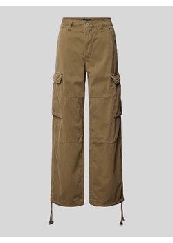 Spodnie cargo o luźnym kroju z kieszeniami cargo ze sklepu Peek&Cloppenburg  w kategorii Spodnie damskie - zdjęcie 173722087