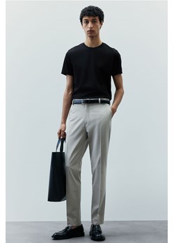 H & M - T-shirt z bawełny pima Slim Fit - Czarny ze sklepu H&M w kategorii T-shirty męskie - zdjęcie 173722106