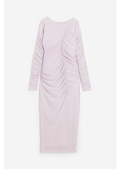 H & M - Drapowana sukienka bodycon - Różowy ze sklepu H&M w kategorii Sukienki - zdjęcie 173722128