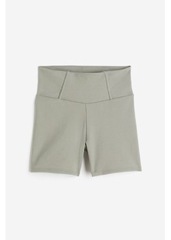 H & M - Sportowe szorty hotpants DryMove - Zielony ze sklepu H&M w kategorii Szorty - zdjęcie 173722135