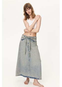 H & M - Feather Soft Denim skirt - Niebieski ze sklepu H&M w kategorii Spódnice - zdjęcie 173722155