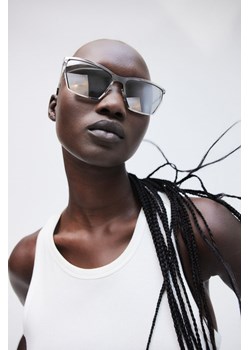 H & M - Okulary przeciwsłoneczne - Srebrny ze sklepu H&M w kategorii Okulary przeciwsłoneczne damskie - zdjęcie 173722209