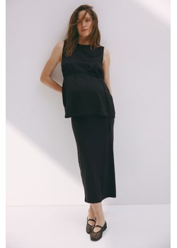 H & M - MAMA Spódnica z mikrofibry - Czarny ze sklepu H&M w kategorii Spódnice - zdjęcie 173722216