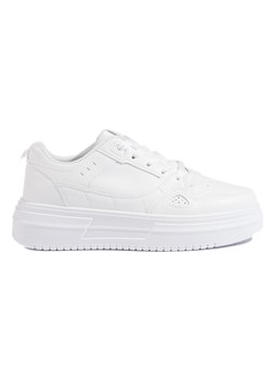 Białe damskie buty sportowe sneakersy ze sklepu ButyModne.pl w kategorii Buty sportowe damskie - zdjęcie 173722336