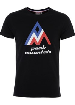 Peak Mountain Koszulka w kolorze czarnym ze sklepu Limango Polska w kategorii T-shirty męskie - zdjęcie 173724617