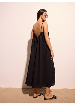 Mohito - Bawełniana sukienka maxi - czarny ze sklepu Mohito w kategorii Sukienki - zdjęcie 173724828