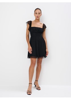 Mohito - Czarna sukienka mini - czarny ze sklepu Mohito w kategorii Sukienki - zdjęcie 173724849