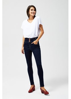 Jeansy typu high waist ze sklepu Moodo.pl w kategorii Jeansy damskie - zdjęcie 173726408