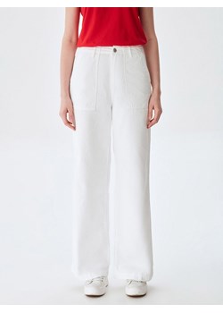 LTB Spodnie &quot;Nesaca&quot; w kolorze białym ze sklepu Limango Polska w kategorii Spodnie damskie - zdjęcie 173727157