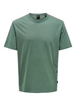 ONLY &amp; SONS Koszulka w kolorze zielonym ze sklepu Limango Polska w kategorii T-shirty męskie - zdjęcie 173727466