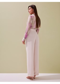 Mohito - Szerokie spodnie - beżowy ze sklepu Mohito w kategorii Spodnie damskie - zdjęcie 173728505