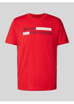 T-shirt z nadrukiem z logo model ‘Type H’ ze sklepu Peek&Cloppenburg  w kategorii T-shirty męskie - zdjęcie 173728869