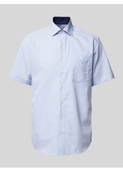 Koszula biznesowa o kroju Modern Fit z kołnierzykiem typu kent ze sklepu Peek&Cloppenburg  w kategorii Koszule męskie - zdjęcie 173728938