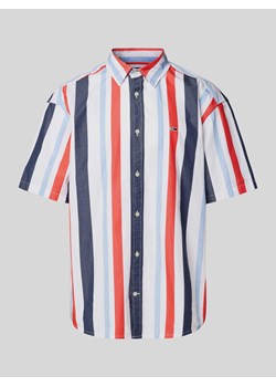 Koszula casualowa o kroju relaxed fit z naszywką z logo ze sklepu Peek&Cloppenburg  w kategorii Koszule męskie - zdjęcie 173728947