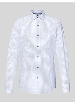 Koszula biznesowa o kroju slim fit z kołnierzykiem typu kent ze sklepu Peek&Cloppenburg  w kategorii Koszule męskie - zdjęcie 173728989