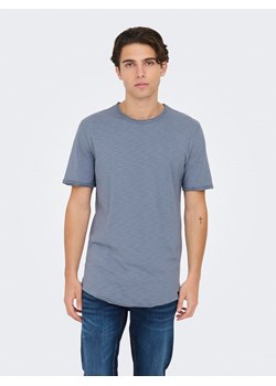 ONLY &amp; SONS Koszulka w kolorze niebieskoszarym ze sklepu Limango Polska w kategorii T-shirty męskie - zdjęcie 173732499