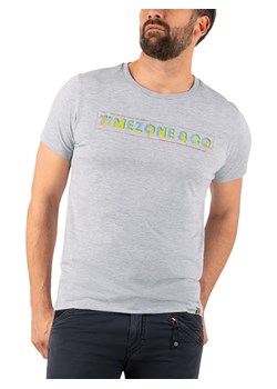 Timezone Koszulka w kolorze szarym ze sklepu Limango Polska w kategorii T-shirty męskie - zdjęcie 173732679