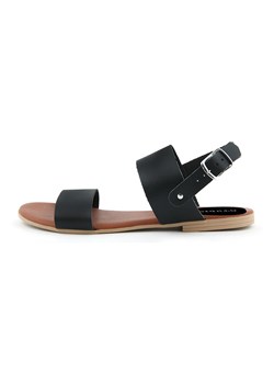 Studio 88 Skórzane sandały w kolorze czarnym ze sklepu Limango Polska w kategorii Sandały damskie - zdjęcie 173732857