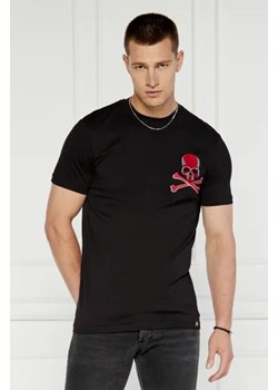 Philipp Plein T-shirt Skull&Bones | Regular Fit ze sklepu Gomez Fashion Store w kategorii T-shirty męskie - zdjęcie 173735428