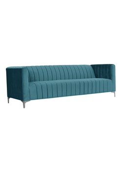 Welurowa sofa trzyosobowa 9 kolorów R4-Z20 ze sklepu Edinos.pl w kategorii Sofy i kanapy - zdjęcie 173736145