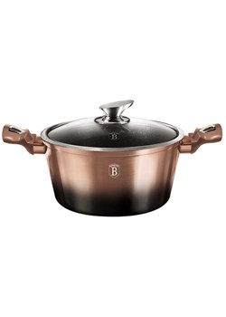 Nowoczesny garnek z kutego aluminium 2,5L - Midea 9X ze sklepu Edinos.pl w kategorii Garnki - zdjęcie 173736598