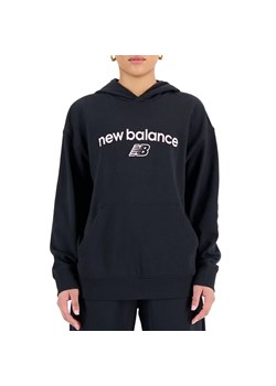 Bluza New Balance WT33502BK - czarna ze sklepu streetstyle24.pl w kategorii Bluzy damskie - zdjęcie 173736716