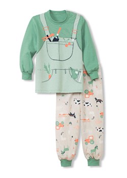 Calida Piżama w kolorze zielono-beżowym ze sklepu Limango Polska w kategorii Piżamy dziecięce - zdjęcie 173736857