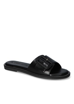 Klapki Tamaris 1-27105-42/0A3 Czarne lico ze sklepu Arturo-obuwie w kategorii Klapki damskie - zdjęcie 173737705
