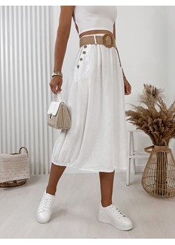 spódnica azaria biała uni ze sklepu UBRA w kategorii Spódnice - zdjęcie 173738649