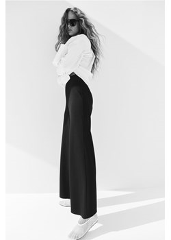 H & M - Dżersejowe spodnie - Czarny ze sklepu H&M w kategorii Spodnie damskie - zdjęcie 173739307