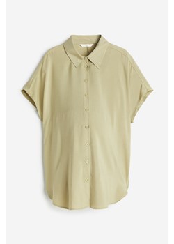 H & M - MAMA Koszula Before & After - Zielony ze sklepu H&M w kategorii Bluzki ciążowe - zdjęcie 173739308