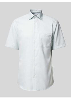 Koszula biznesowa o kroju modern fit ze wzorem na całej powierzchni ze sklepu Peek&Cloppenburg  w kategorii Koszule męskie - zdjęcie 173739558